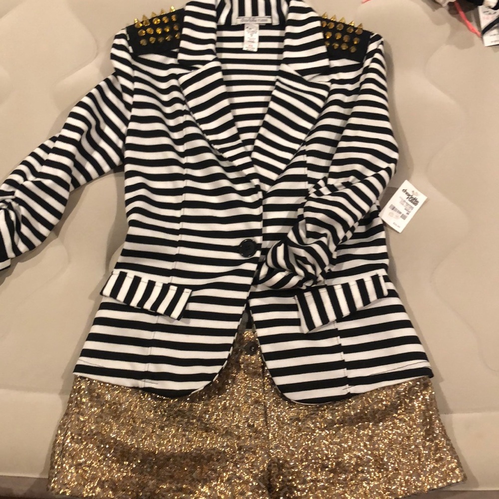 Blazer and Shorts